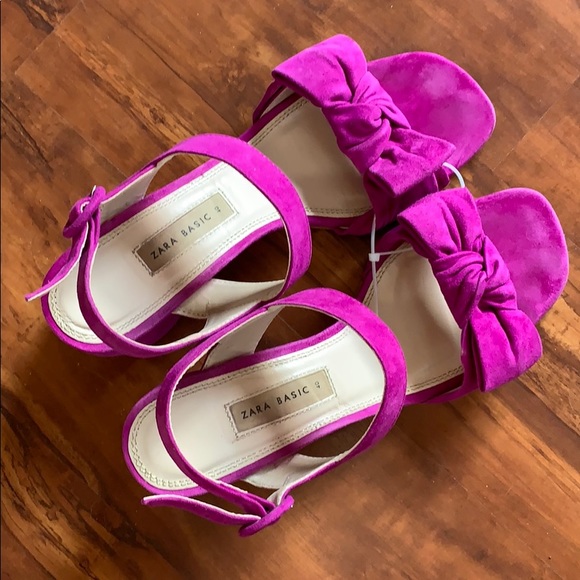 Zara Shoes - Fuschia Zara Basic Collection